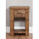 Heyford Rough Sawn Oak Lamp Table