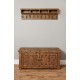 Heyford Rough Sawn Oak Wall Mounted Coat Rack