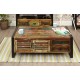 Urban Chic 4 Door 4 Drawers Large Coffee Table