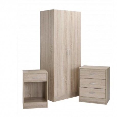 Value Bedroom Trio Set Delta Range