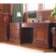La Roque Twin Pedestal Computer Desk