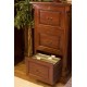 La Roque Three Drawer Filing Cabinet