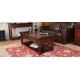 La Roque Coffee Table With Drawers