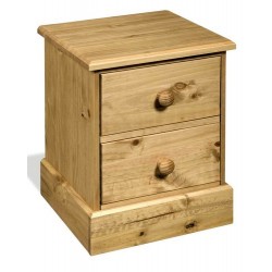 Cotswold 2 Drawer Bedside Cabinet