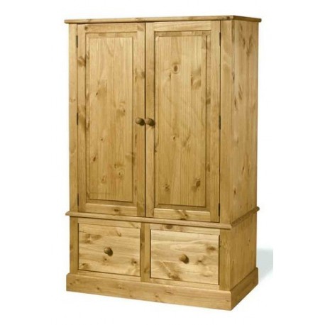 Cotswold 2 door, 2 Drawer Wide Wardrobe