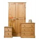 Cotswold 2 Drawer Bedside Cabinet