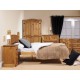 Bedroom Furniture Set - Wardrobe- Chest Drawers- Bedside Premium Corona