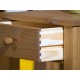 Bedroom Set - Wardrobe - Chest of Drawers - Bedside Cabinet in Waxed Pine