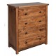 Denver Trio Bedroom set with Wardrobe, Chest of Drawers and Bedside Cabinet