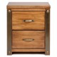 Forge Antique 3 Piece Bedroom set - Wardrobe, Chest of Drawers & Bedside Cabinet