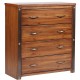 Forge Antique 3 Piece Bedroom set - Wardrobe, Chest of Drawers & Bedside Cabinet