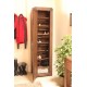 Shiro Walnut Tall Shoe Cupboard