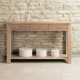 Mobel Oak Console Table