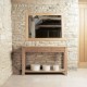 Mobel Oak Console Table