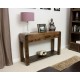 Shiro Walnut Console Table