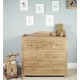 Amelie Oak Changer / Chest of Drawers