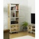 Roadie Chic Tall Bookcase (with drawers)