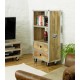 Roadie Chic Low Bookcase (with drawers)