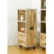 Roadie Chic Low Bookcase (with drawers)