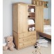 Amelie Oak Childrens Double Wardrobe