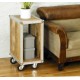 Roadie Chic Lamp Table / Bedside Table (open)