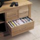 Mobel Oak Widescreen Television Cabinet