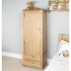 Amelie Oak Childrens Single Wardrobe