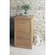 Mobel Oak Two Drawer Filing Cabinet