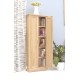 Mobel Oak DVD Storage Cupboard