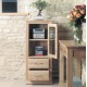 Mobel Oak Hi-Fi Cabinet