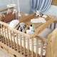 Amelie Oak Cot-Top Baby Changer