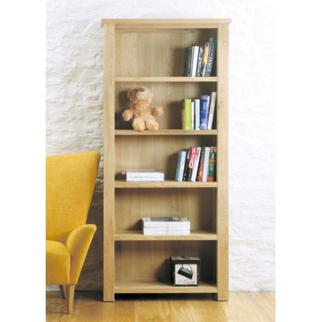 Aston Oak Large Open Bookcase