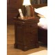 La Roque 4 Drawer Lit Bateau Lamp Table