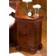 La Roque 4 Drawer Lit Bateau Lamp Table