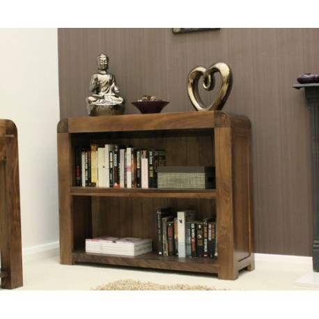 Shiro Walnut Low Bookcase