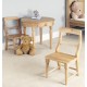 Amelie Oak Children's Play Chair