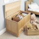 Amelie Oak Toy box / Blanket Box