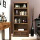 Shiro Walnut Large 2 Drawer Bookcase