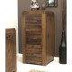 Shiro Walnut 3 Drawer Filing Cabinet