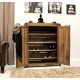 Shiro Walnut Shoe Cupboard