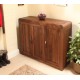 Shiro Walnut Extra Large Shoe Cupboard