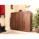 Shiro Walnut Extra Large Shoe Cupboard