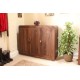 Shiro Walnut Extra Large Shoe Cupboard