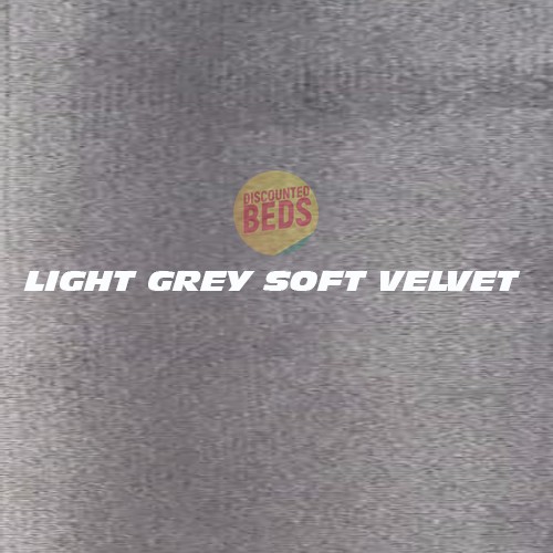 Light Grey Soft Velvet